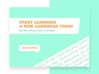 Daily UI 036 - Special Offer app branding dailyui design flat minimal type typography ui web