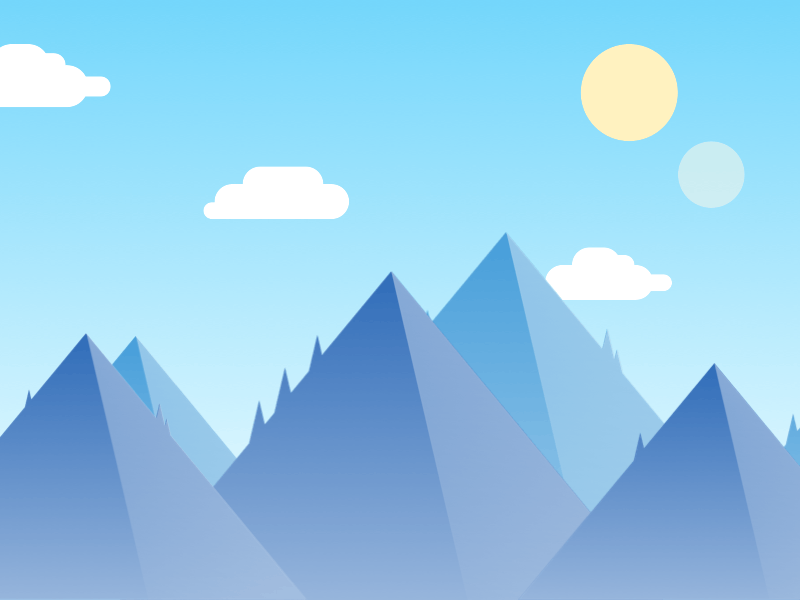Parallax Animation animation gif parallax sketch
