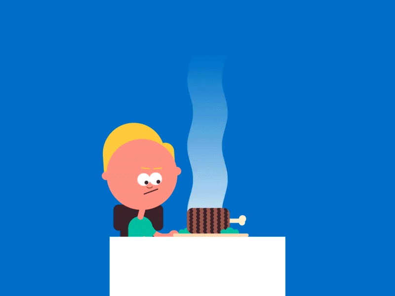 Food Porn after effects animation food gif illustration motion