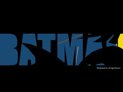 Batman Custom Type book cover book design book illustration custom type dccomics designer drawing illustration packaging superhero superheroes type illustration typography typography illustration
