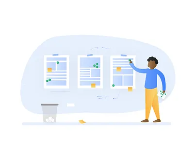 Design process - Dot voting adobe illustrator colors concepts design designprocess gradient illustration vote