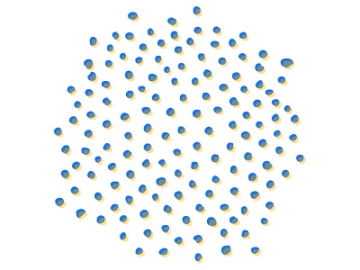 Pattern Study brooklyn ny dots halftone pattern pattern design quick rough study