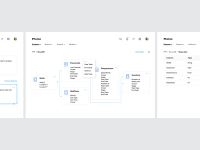 190102 Photon 01 app data interface schema ui ux