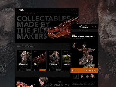 Weta Hero branding custom images design ecommerce illustration layout mobile responsive typography ux web design web dev website