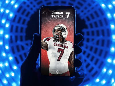 NFL Player Statistics app bader design interaction interaction design mobile nfl oskar ui ui design userinterface ux