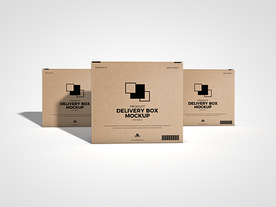 Free Product Delivery Box Mockup For Cargo box mockup branding download font free free mockup freebie identity logo mock up mockup mockup free mockup psd mockups packaging packaging mockup print psd stationery template