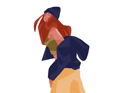 hip hop girl character digital art girl illustration procreateapp