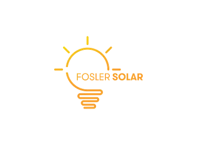 Solar branding design interaction logo