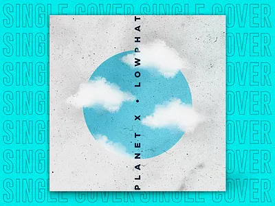 SINGLE | Planet X album album cover cover design edm eletronic ep cover minimal minimalist music music cover planet single single art single cover sky song song cover spotify spotify cover