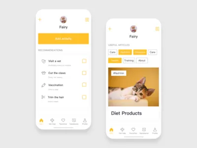 Pet app animation app branding design flat icon identity illustration illustrator ios lettering logo minimal type typography ui ux vector web website