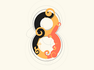 8 36daysoftype 36daysoftype 8 36daysoftype 8 36daysoftype08 8 design eight illustration letter lettering typography