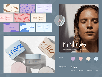 MILICE - beauty brand beauty beauty salon beauty website branding cosmetics ecommerce landing page logo makeup skincare store ui ux webdesign website