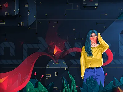 My New Century 3 design illustration