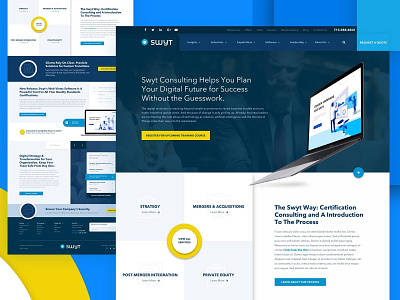 Consulting Website Concept design desktop digital design digital marketing interface interface design responsive sketch sketchapp software technology ui ui ux user experience user interface ux web design website website concept website design