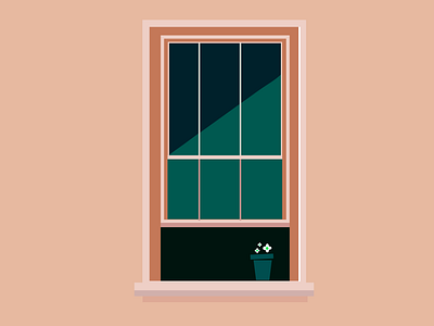 Window design illustration ui