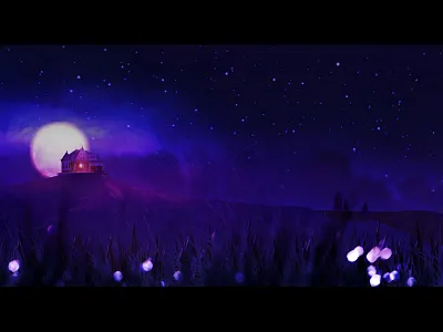 Night's Dew collage dew night photoshop stars