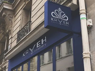 KAVEH JEWELRY BRANDIN app brand branding ghararistudio identity illustration jersey jesus jewelery jewellery jewelry job kaveh logo logotype minimalist typography ui ux web