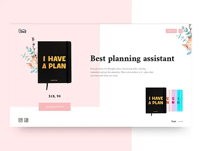 Planners design planners shot ui ux web web design
