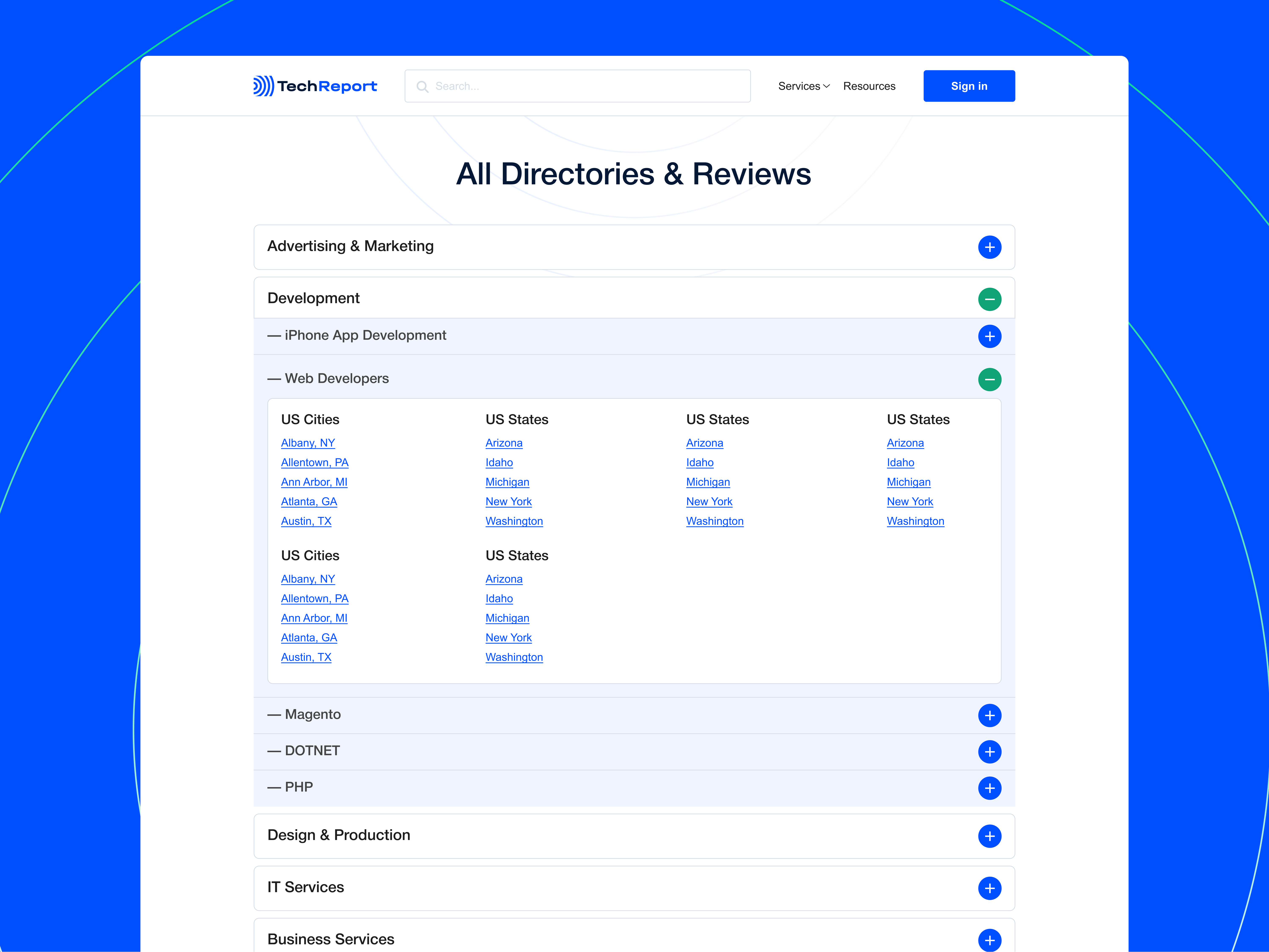 Dropdown list in three levels | Bocharov add new category clean down drop down list dropdown dropdown list find hiring job search list logo platform report tech techreport ui upload ux work finder