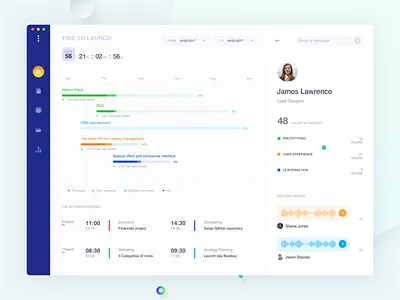 Task Management - Agenda agenda app backstage design effectiveness management task management team timeline ue ui web
