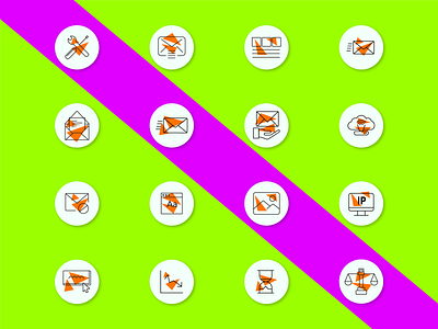 Icon Style Explore Freebies ai app email email marketing explore freebie icon icon design icon set illustrations line icon marketing mobile spam style uiux vector web