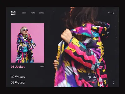 Personal website - Home page branding design logo portfolio ui ux web