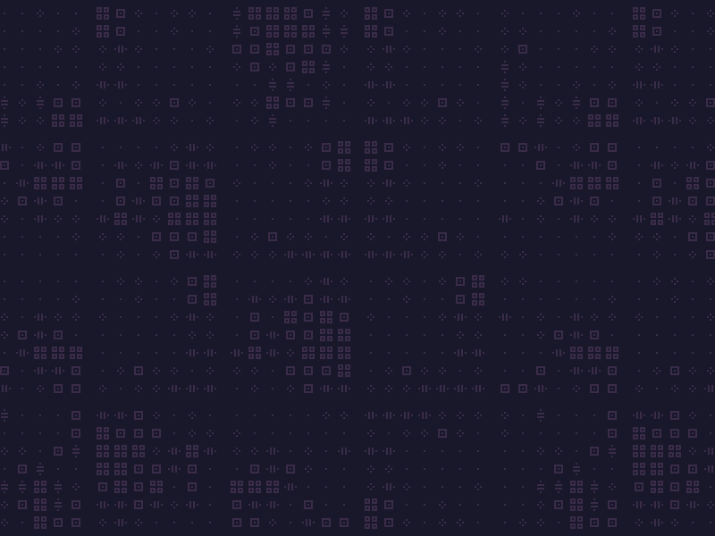 Cyber Noise animation generative noise pattern