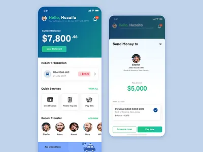 Mobile Banking app design bank app design ios app mobile app mobile ui online bank ui design ux design
