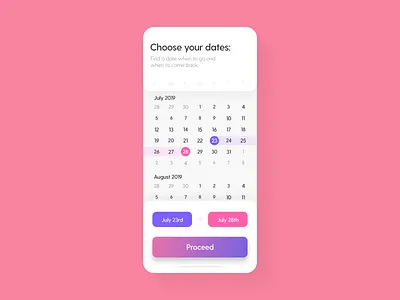 Date Picker - DailyUI - 080 calendar challenge daily dailyui dailyui 080 dailyuichallenge dailyuidesign date date picker datepicker dates experience interaction interface ixd pick dates ui uiux user ux