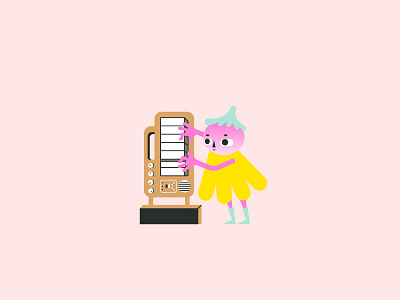Musician #4 alien character character design design drawing electronic flat geometric illustration illustrator instrument mascot minimal music music player musician piano shape vector