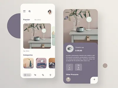 Furniture daily necessities APP app ui ui ux ux