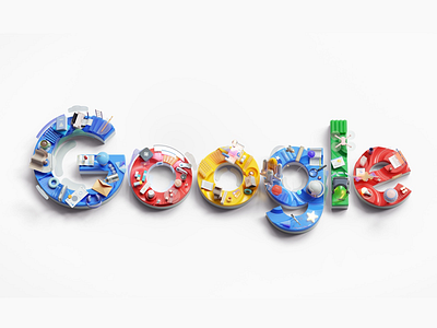 Google Brand Campaign 3d adobe cinema4d design illustration modern octane print