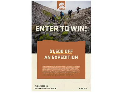 Enter to Win Poster marketing poster print design promotional