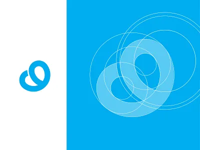 Flyback icon fibonacci fly geometry golden ratio icon logo logotype rebrand