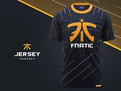 FNATIC Jersey | Concept esports jersey fnatic fnatic jersey jersey jersey design jerseys t shirt t shirt design team jersey