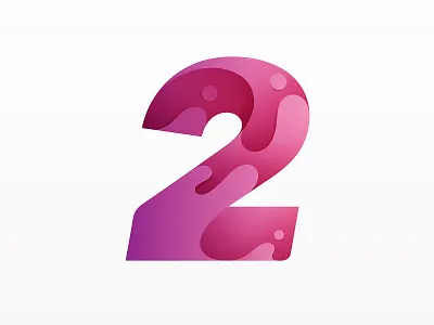 2 2 branding design illustration logo type typography vector yp © yoga perdana