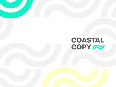 Costal Copy branding design logo
