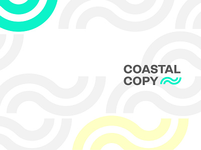 Costal Copy branding design logo