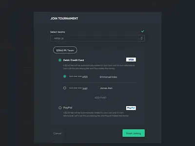 Geekeletes 2.0 clean dark theme dark theme dark ui game minimalistic payment payment method payments startup tournament hosting web application