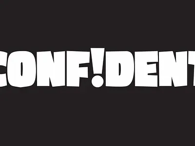 Confident Expressive Type design designer expressive type graphic design illustration logo sketch