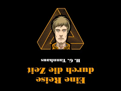 Jonas from Dark digital art illustration netflix vector