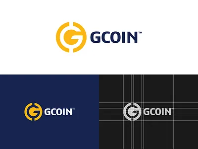 G-Coin Redesign brand brand identity branding concept cryptocurrency exploration gcoin grid logo logotype mark minimal minimal branding rebrand simple