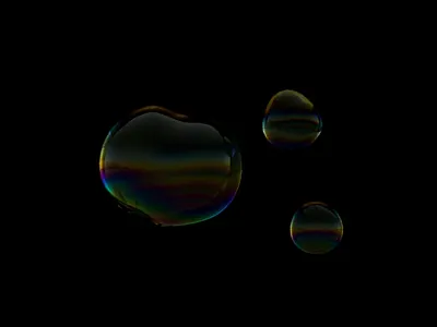 BUBBLE! 3d bubble cd4 octanerender