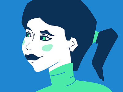 Illustration exploration blue design green illustration sketches vector