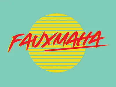 Fauxmaha branding faux hotdogs logo nebraska omaha rebrand vegan