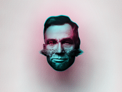 Abe Lincoln Party 2d 3d abe animation c4d gif lincoln motion graphics