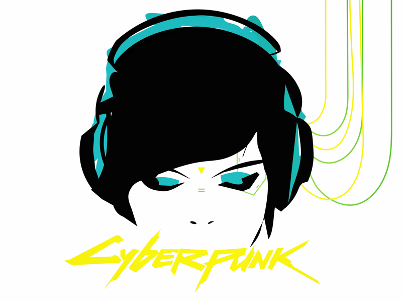 Example of Cyberpunk Illustration