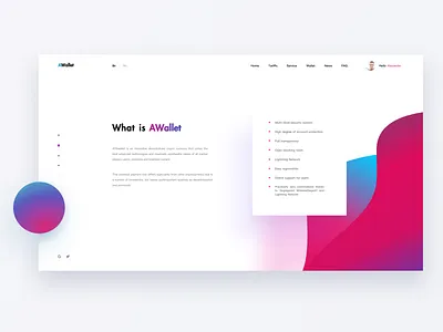 Wallet Web ui ux 卷筒纸 吉祥物 向量 品牌 商标 图标 应用 插图 活版印刷 设计