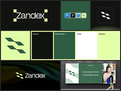 Zandex - Branding and Logo Design brading clean logo design graphic design logo minimalist ui ux uxerflow