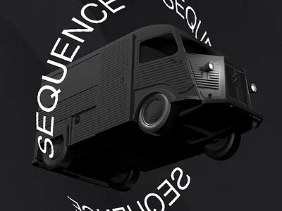 . aftereffects animation blender branding car citroen citroën graphic design h type kinetic type mobius motion möbius strip school of visual arts sequence sva typography van vehicle